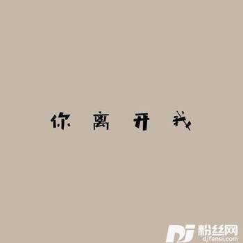 你离开我的专辑